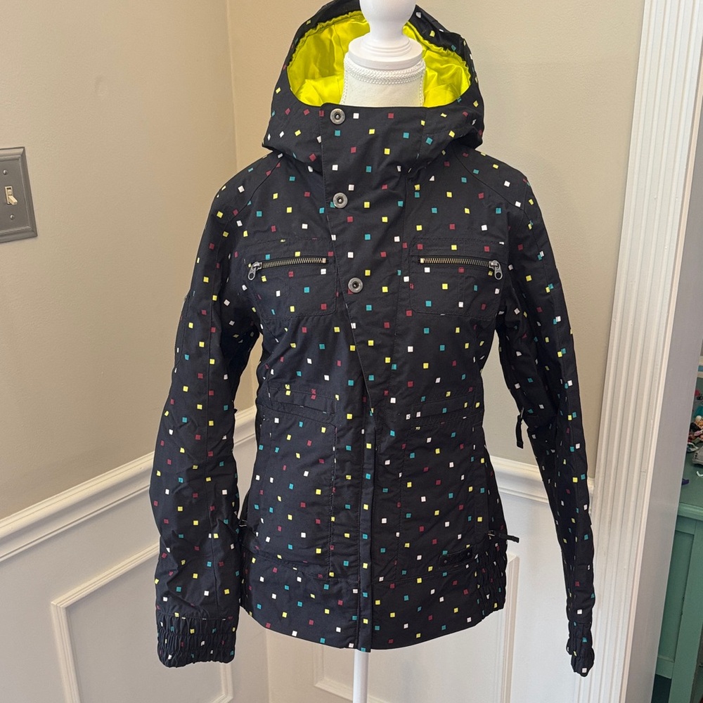 Burton Black Multicolor Ski Jacket